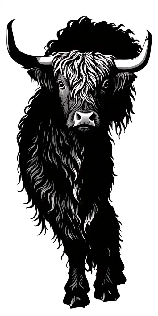 I’m thinking  highland cow, surrounded by Scottish Gaelic imagery for a sleeve tattoo design idea