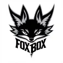 "Fox Box" mobile battery solution logo tattoo design idea