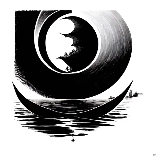 venice golden ratio tattoo design idea