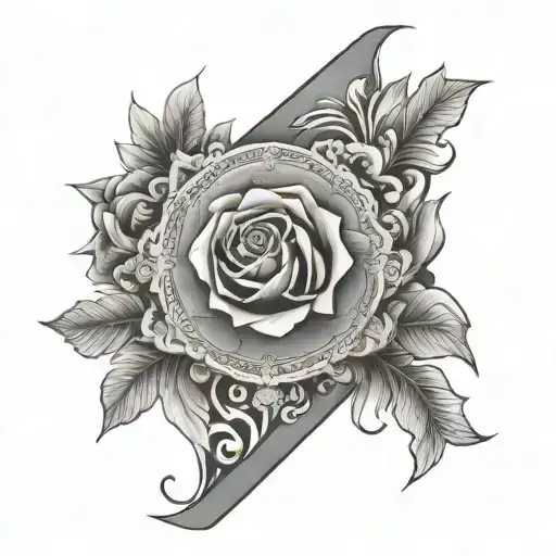 Cordinate location arm band  tattoo design idea
