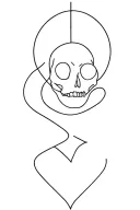 ego death tattoo design idea