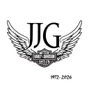 "JG 1972-2026" harley davidson motorcycle, with wings wrapped tattoo design idea
