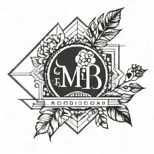 A geometric design representing the concept of growth and progress, incorporating the phrase 'more than yesterday less than tomorrow' tattoo design idea