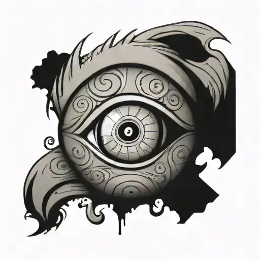 naruto sage eye tattoo design idea