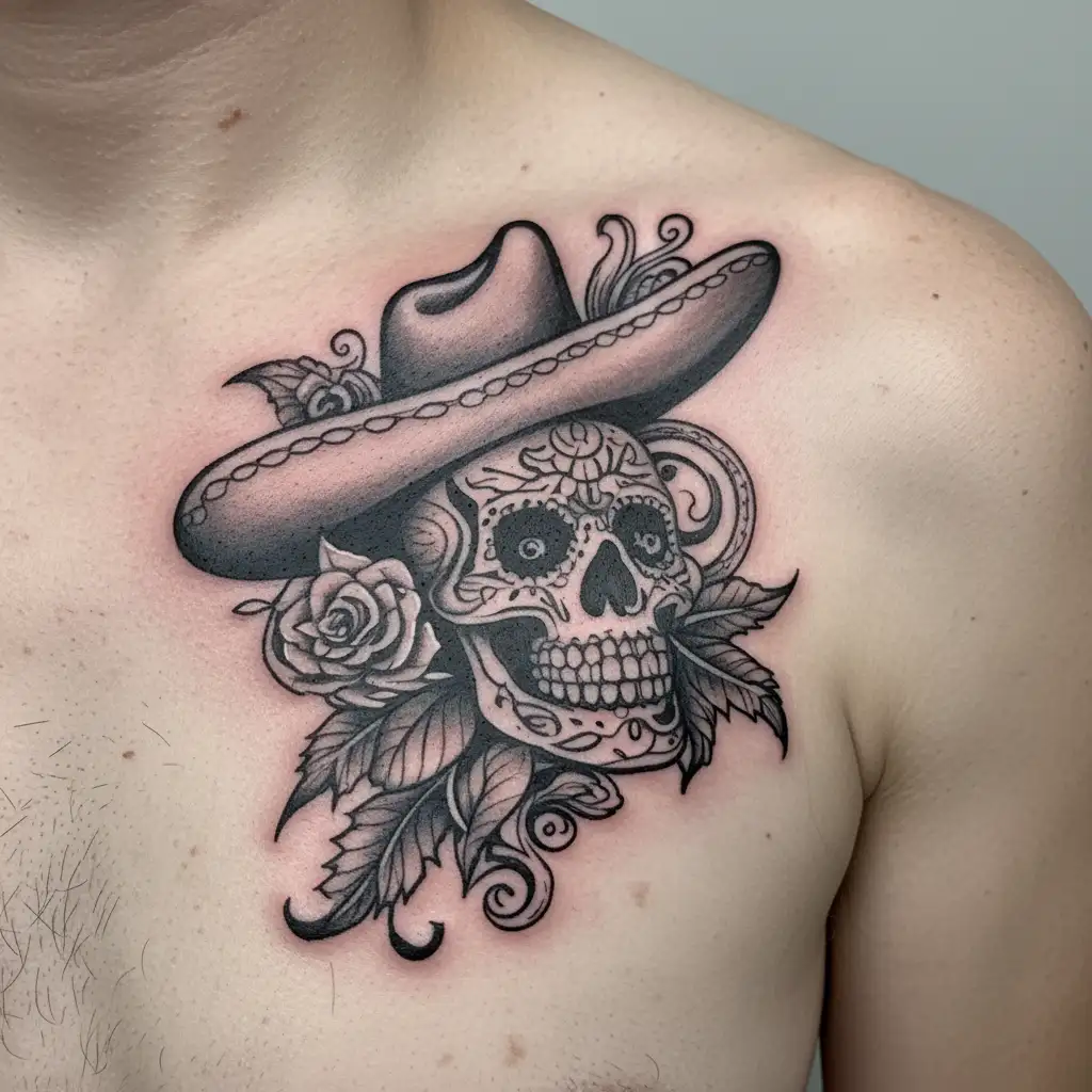 Mexican tattoo design idea