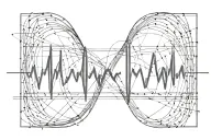 name heartbeat line running tattoo design idea