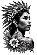 Polynesia tattoo design idea