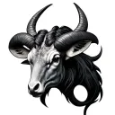 Aries Taurus Cusp tattoo design idea