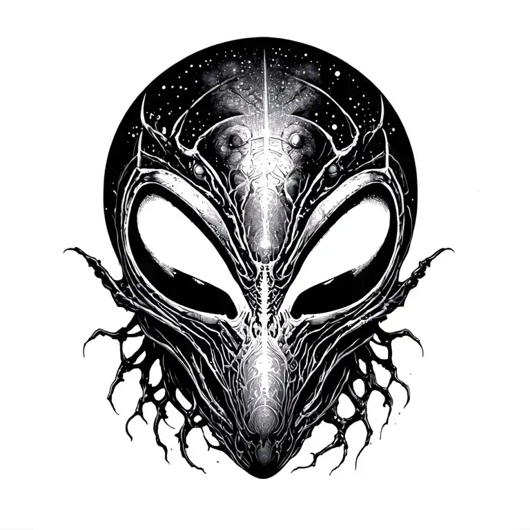 Alien movie tattoo design idea