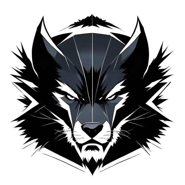 Wolverine Animal tattoo design idea