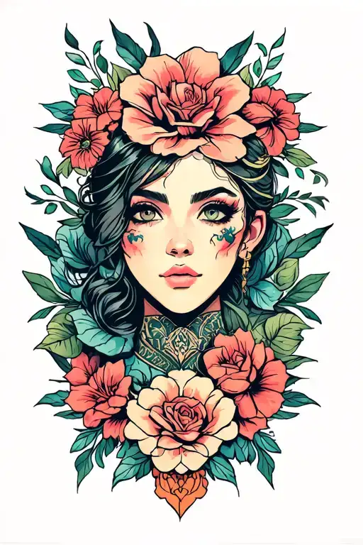 Filler tattoo design idea