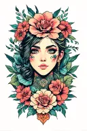 Filler tattoo design idea