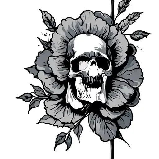 Psalm 23 4 tattoo design idea