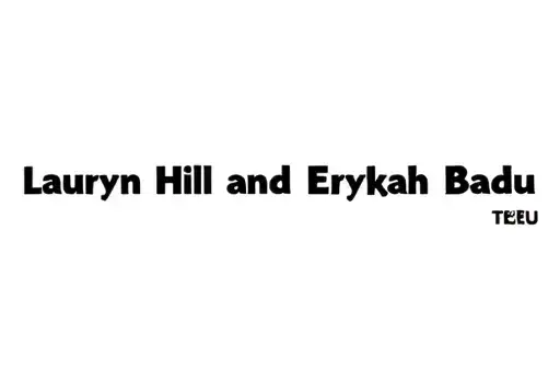 "Lauryn Hill and Erykah Badu" tattoo design idea