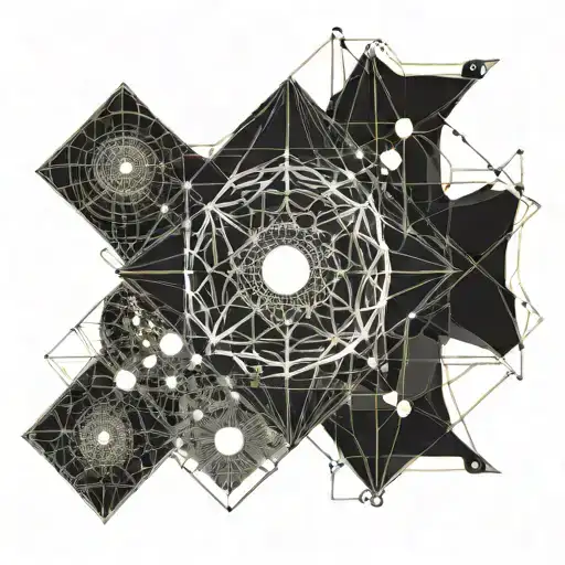 Science, physics, formulas, fibonacci, golden ratio tattoo design idea