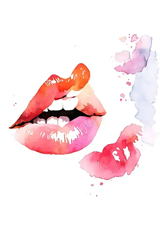 Gustav Klimt Kiss tattoo design idea