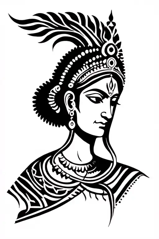 shiva Parvati tattoo tattoo design idea