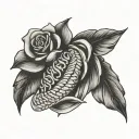 suicide survivor tattoo design idea