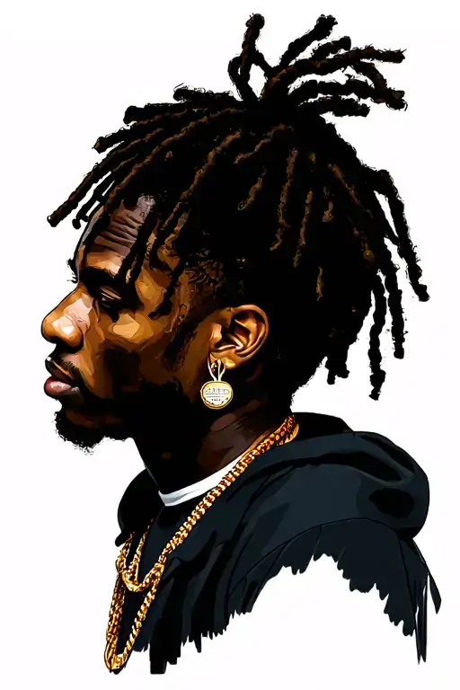 Asap rocky tattoo design idea