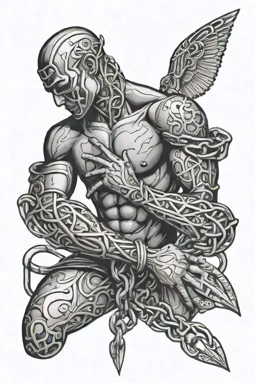 bdsm slavery tattoo design idea