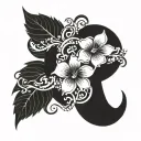 A symbolic tattoo that combines the significance of your special day with the essence of your love. The date '10th December' is elegantly intertwined with 'Payal', capturing your eternal bond. The number '10' flows into delicate floral elements, symbolizing growth, while 'December' is written in soft, flowing script, reflecting the warmth of the winter month you began your journey. Payal is styled in a romantic font, evoking the melody of an anklet, a symbol of harmony and love. Subtle heart-shaped accents or intertwining vines wrap around the design, representing the unity and strength of your relationship—forever etched in ink, just like your love. Show a Tattoo for male's Hand. tattoo design idea