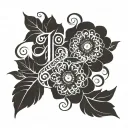 A symbolic tattoo that combines the significance of your special day with the essence of your love. The date '10th December' is elegantly intertwined with 'Payal', capturing your eternal bond. The number '10' flows into delicate floral elements, symbolizing growth, while 'December' is written in soft, flowing script, reflecting the warmth of the winter month you began your journey. Payal is styled in a romantic font, evoking the melody of an anklet, a symbol of harmony and love. Subtle heart-shaped accents or intertwining vines wrap around the design, representing the unity and strength of your relationship—forever etched in ink, just like your love. Show a Tattoo for male's Hand. tattoo design idea