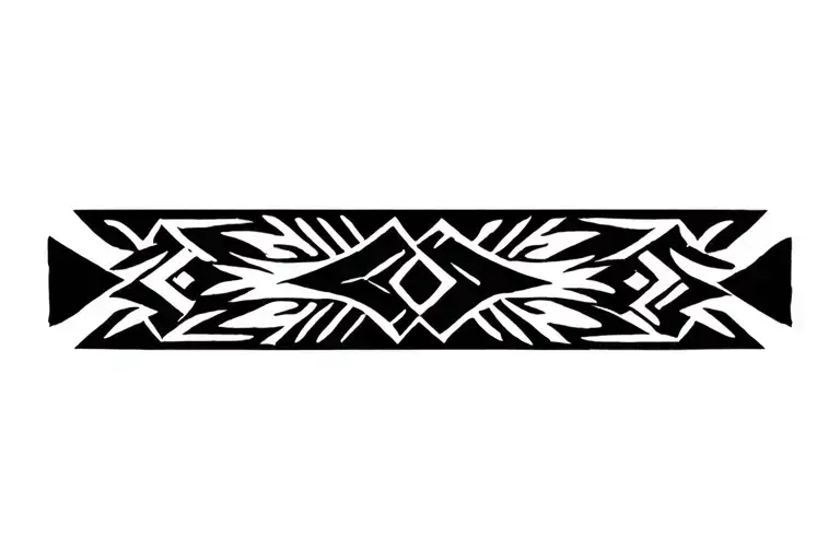 armband tribal tattoo guam influenced tattoo design idea