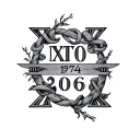 Date 1970 1974 2006 in Roman numerals intertwined tattoo design idea