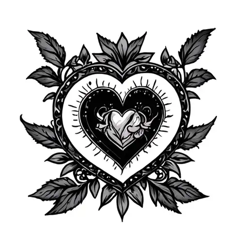 valentine 1993 decorated tattoo design idea