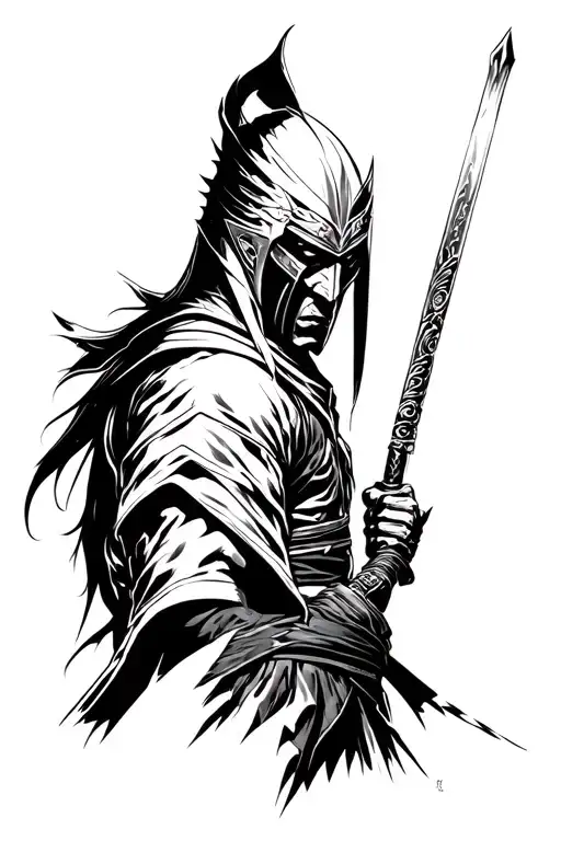 raiden mortal kombat tattoo design idea