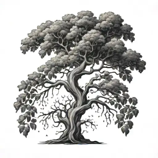 Poison Tree tattoo design idea