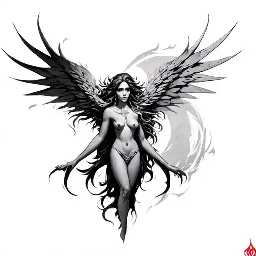 eris goddess of chaos  tattoo design idea