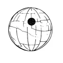 mirrorball  tattoo design idea
