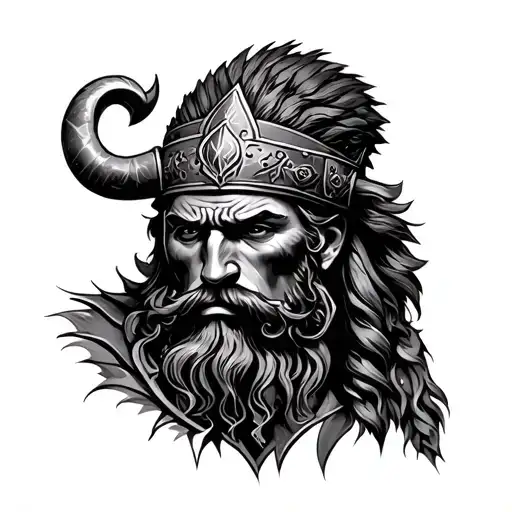 Hannibal Barca tattoo design idea