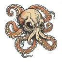 killer octopus tattoo design idea