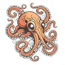 killer octopus tattoo design idea