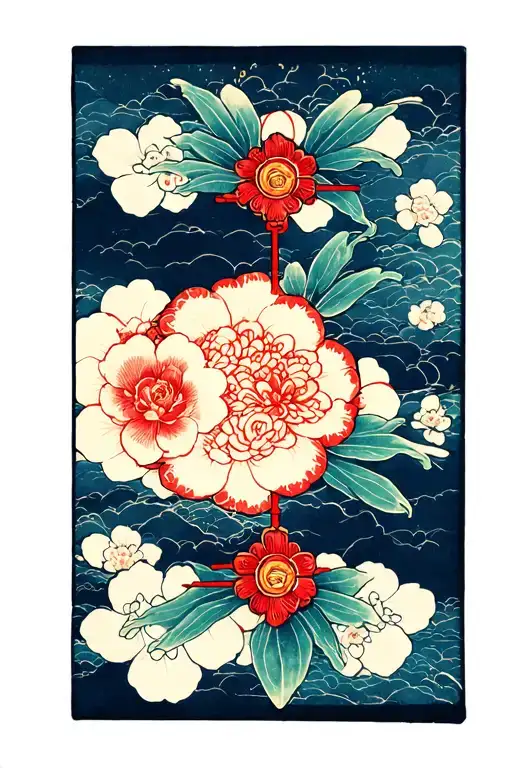 omamori ofuda protection talisman tattoo design idea