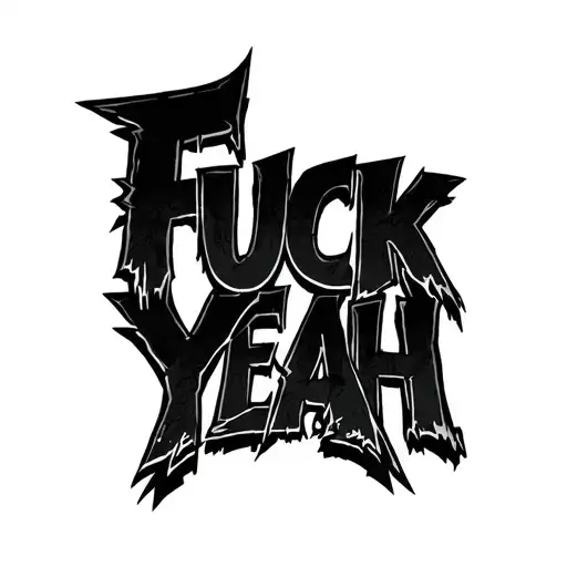 "Fuck Yeah" The Doom Slayer and Calvin and Hobbes  tattoo design idea