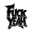 "Fuck Yeah" The Doom Slayer and Calvin and Hobbes  tattoo design idea