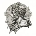 maximum virgin rome tattoo design idea