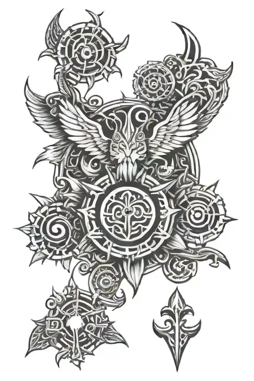 igy6 symbols to create tattoo design idea