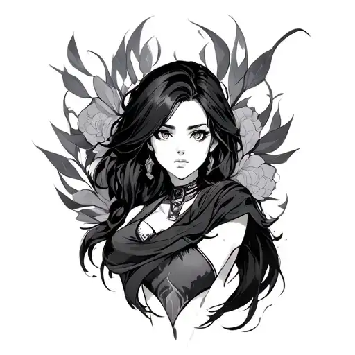 Anime Sleeves tattoo design idea