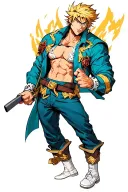 Johnathan Joestar from Jojos bizarre adventure tattoo design idea