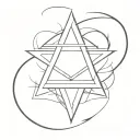 The symbol of anarchism will include a half-moon facing upwards, i.e. a crescent moon, and the star of David will be add tattoo design idea