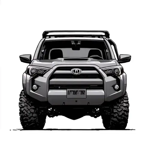 4runner tattoo design idea