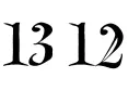 "1312" tattoo design idea