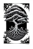 Poison Tree tattoo design idea