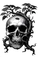 Poison Tree tattoo design idea