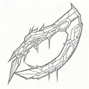 Cyberpunk 2077 cyberware symetrical tattoo design idea