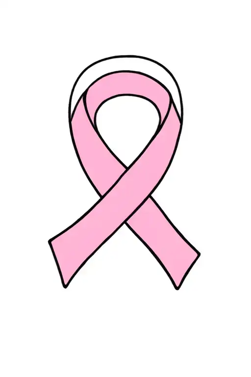 Endometriosis, symbol, strength, hope, fighter, ribbon, tattoo design idea